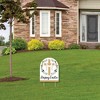 Big Dot of Happiness Religious Easter - Outdoor Lawn Sign - Christian Holiday Party Yard Sign - 1 Piece - 3 of 4
