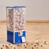 VEVOR Gumball Machine for Kids, 25" Height Home Vending Machine, PS Bouncy Balls Dispenser, Hold 230 Capsule Toys, Rectangle Bubble Gum Machine - 2 of 4