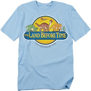 Land Before Time Dino Breakout Adult T-Shirt - 1 of 4