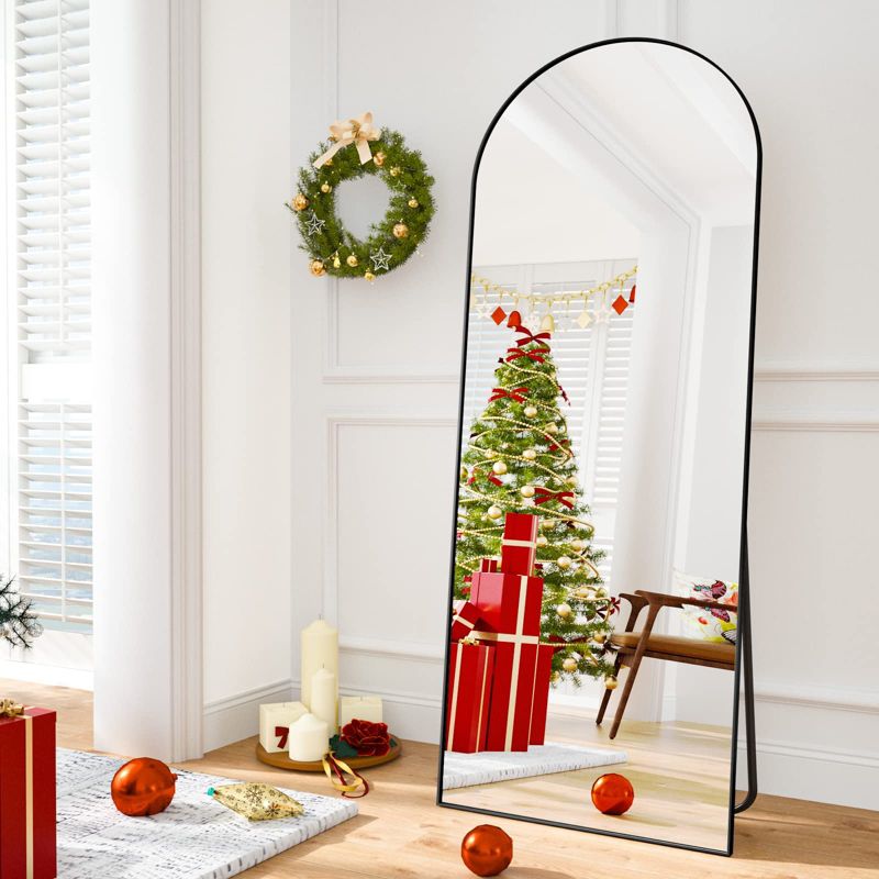 HOMLUX Arched Full Length Mirror, 3 of 9