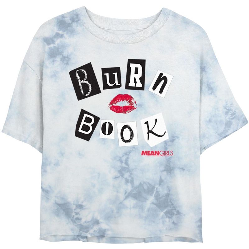 Junior's Mean Girls Burn Book T-Shirt, 1 of 5