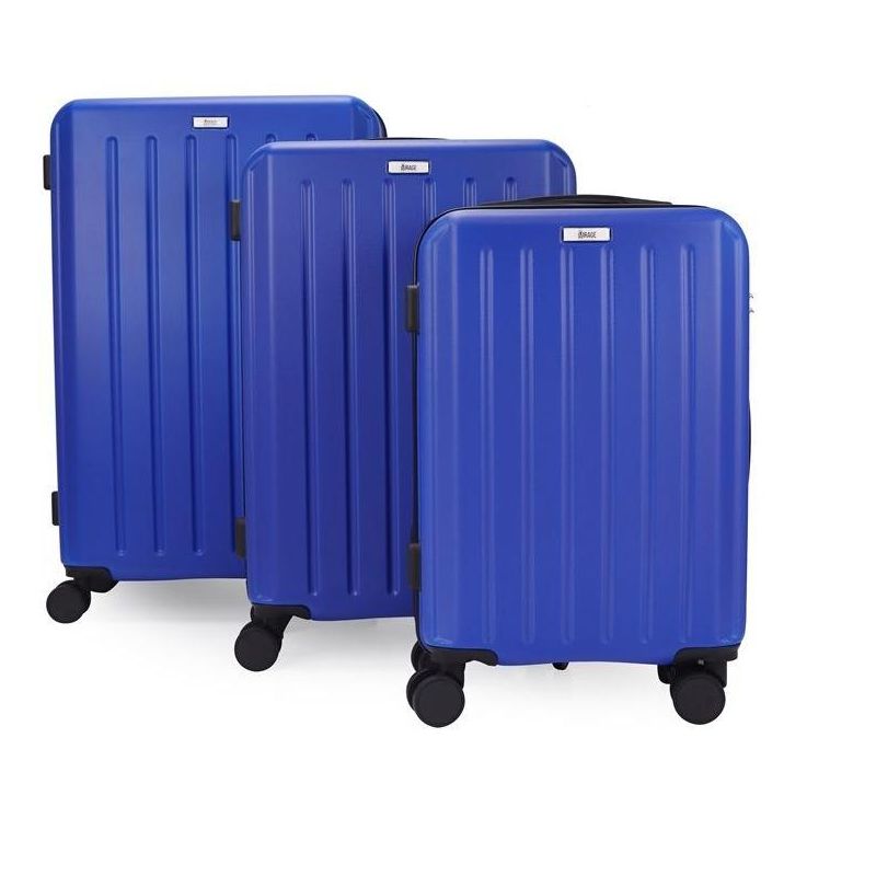 Mirage Luggage Noble ABS Hard shell Lightweight 360 Dual Spinning Wheels Combo Lock 3 Piece Luggage Set, 2 of 3