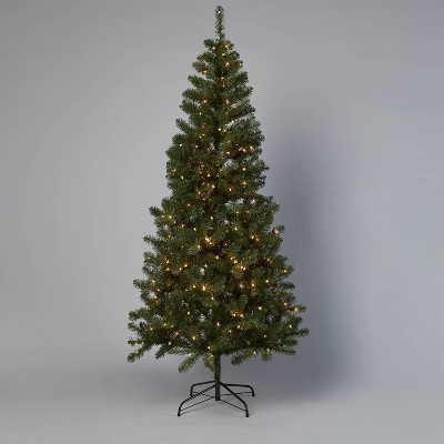 7' Pre-Lit Alberta Artificial Christmas Tree Clear Lights - Wondershop™