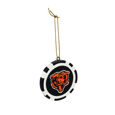 Evergreen Game Chip Ornament, Chicago Bears