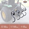 Field Tuff 43' Disc Cultivator Garden Bedder and Hiller 4 Piece Shank Attachment - 2 of 4