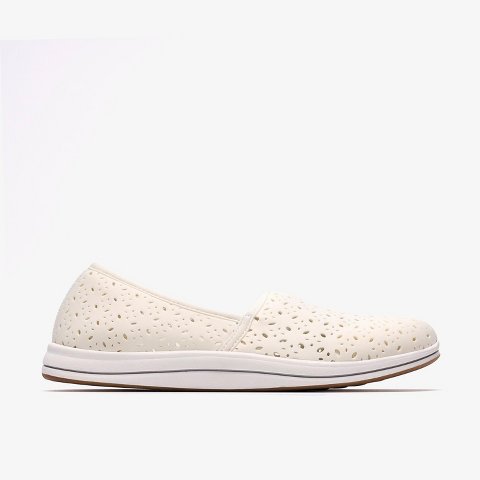 Обувь Clarks Cloudsteppers Womens Breeze Lily White Shoes 7 Medium