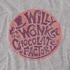 Willy Wonka And The Chocolate Factory Circle Logo Adult T-Shirt - 2 of 4