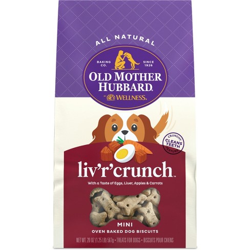 Old Mother Hubbard By Wellness Classic Crunchy Liv r crunch With