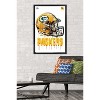 Trends International NFL Green Bay Packers - Drip Helmet 20 Framed Wall Poster Prints - 2 of 4