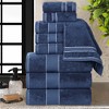Cotton Heavyweight Ultra-Plush Luxury Towel Set by Blue Nile Mills - 2 of 4