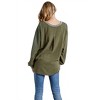 Women's Layered Frayed Hem Top - umgee - 3 of 4