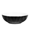 16" Round Ceramic Vessel Bathroom Sink – Modern Textured Bowl Design - 3 of 4