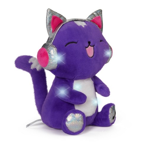 Fao Schwarz Glow Brights Plush With Lights And Sounds 13 Dj Cat : Target