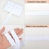 Alilang Elastic Sequin Trim, 1.2 Inch 3 Row Flat Glitter Paillette Sequin Ribbon, Metallic Stretch Sequin Strip Sewing DIY Craft, 5 Yards - 3 of 4