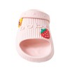 bebe Girls' Sandals - Comfortable Slides for Kids, Slip on Shoes and Sandals for Girls (Toddler) - 4 of 4