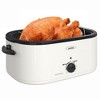 Heynemo Electric Turkey Roaster Oven with Visible Glass Lid, with Removable Pan & Rack, Stainless Steel - 2 of 4