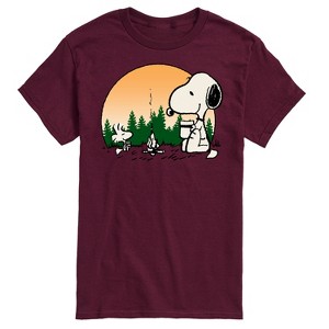 Men's - Peanuts - Campfire Mugs Short Sleeve Graphic T-Shirt - 1 of 4