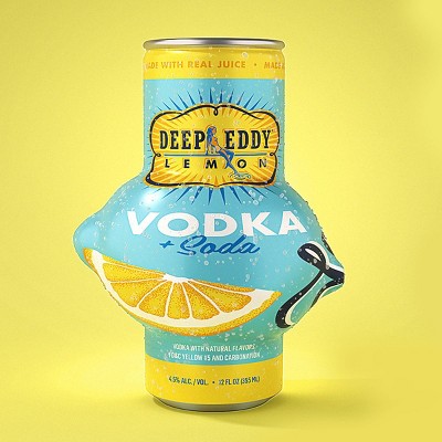 Deep Eddy Lemon RTD - 4pk/355ml Cans