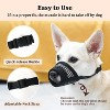Dog Muzzle (XXS SIZE), Soft Mesh Muzzles for Small Medium Large Dogs Chihuahua ,Yorkshire Terrier - 3 of 4
