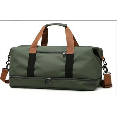 MaseiKar 1 Large Capacity Travel Bag, Luggage Bag, Dry Wet Separation Large Capacity Travel Bag,Casual Outdoor Travel Bag Handbag,Yoga Bag
