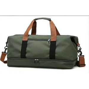 MaseiKar 1 Large Capacity Travel Bag, Luggage Bag, Dry Wet Separation Large Capacity Travel Bag,Casual Outdoor Travel Bag Handbag,Yoga Bag - 1 of 4