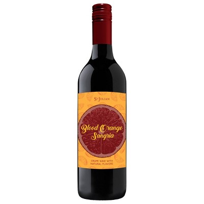 St. Julian Winery Blood Org Sangria Red Wine - 750ml Bottle