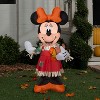 Gemmy Airblown Inflatable Minnie Holding Cornucopia Disney , 3.5 ft Tall, Orange - 2 of 3