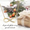 Infinity Necklace Love Pendant, Women's Necklace Gift design inspiration come from infinity love and a timeless beauty - 2 of 4
