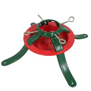 Puleo Metal Christmas Tree Stand up to 7.5ft - 1 of 3
