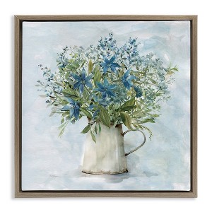 Stupell Industries Country Milk Tin Bouquet, 25" x 25" - 1 of 4