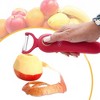 Insta 5-in-1 Electric Peeler with Recipe Book & Oil Brush – Red - 3 of 4
