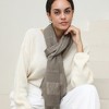 The Halo Scarf by YOUZEY - Coffee - 2 of 4