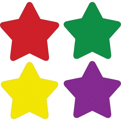 CARSON-DELLOSA Stars Multicolor Chart Seals 810 Self-Adhesive Seals Per Pack 2177