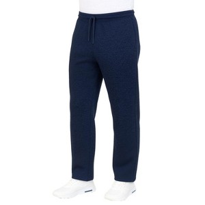 Blue Ice Men's Ultra Heavyweight Fleece Sweatpants with Open Bottom - 1 of 4
