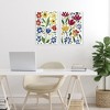 Stupell Industries Scandinavian Wild Flowers 2pc Wall Plaque Art Set - 2 of 4