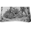 C&F Home Colonial Williamsburg 14" x 14" Black Toile Needlepoint Throw Pillow - 3 of 4