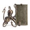 SPI Home Octopus Chef Menu Board – 13" Nautical Aluminum Kitchen Sign, Coastal Marine-Inspired Decorative Menu or Note Holder - 2 of 3