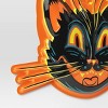 28"x28" Black Cat Vac Form Unframed Wall Sign - Hyde and EEK! Boutique™ - 4 of 4