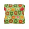 Blazing Needles, 19-inch Squared Polyester Outdoor Tufted Dining Chair Cushions (Set of 2) - 2 of 2