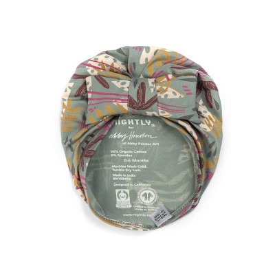 Mightly Baby Fair Trade  Organic Cotton Bow Turban