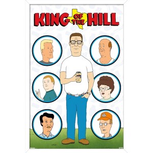 Trends International King of the Hill (1997) - Neighbors of Arlen Grid Framed Wall Poster Prints - 1 of 4