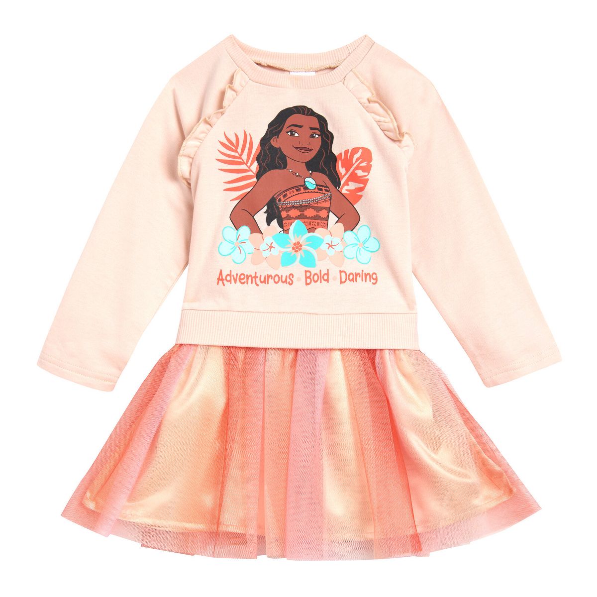 Disney Toddler Girls' Long Sleeve Tutu Dress - thumbnail 7