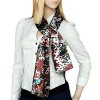 Slickblue Colorful Paisley Silk Scarf – Lightweight, Soft & Chic Fashion Accessory for Women, 2 Sizes - 3 of 3