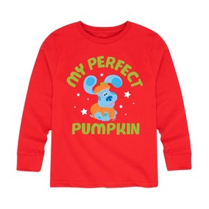 Boys' - Blue's Clues & You! - Mommy's Perfect Pumpkin Long Sleeve Graphic T-Shirt - 1 of 4