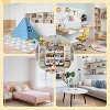 Toy Storage Organizer with 8 Toy Bins, 54.7" Wide Toddler Bookcase Storage Cabinet, Toy Organizers and Storage, Kids Bookshelf and Bookcase - 4 of 4