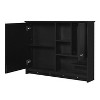 Okak Wall Mounted Bathroom Storage Cabinet, Medicine Cabinet with Mirror&Adjustable Shelves, 1 Door&Towel Hooks, Bathroom Organizer - 3 of 4