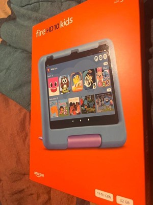 All-new  Fire 10 Kids tablet- 2023, ages 3-7 | Bright 10.1 HD screen  with ad-free content and parental controls included, 13-hr battery, 32 GB