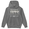 NFL New York Jets Girls' Washed Fleece Hooded Sweatshirt - 2 of 3