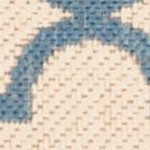 cream/blue