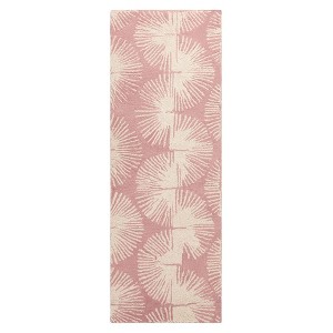 NICOLE MILLER NEW YORK Kendall Fluted Geo Handcrafted Area Rug, 100% Wool Rug - 1 of 4